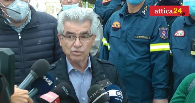 Εικόνα με Δηλώσεις Δημάρχου Μεγαρέων Γρ. Σταμούλη - Άσκηση «ΚΙΒΩΤΟΣ 2021» 