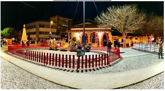 ΔΕΛΤΙΟ ΤΥΠΟΥ  Λειτουργεί κανονικά από σήμερα το Χριστουγεννιάτικο Πάρκο (χωριό) στα Μέγαρα, (Καρουζέλ,συγκρουόμενα, τραινάκι, παγοδρόμιο),  ΟΧΙ όμως οι εκδηλώσεις